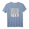 Sprich mich nicht an ich bin nur Deko T-Shirt - Lustiges Geschenk für Introvertierte, Schweigsame und Ruhige Freunde