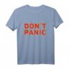 Lustiges 'Don't Panic' T-Shirt mit Space-Design – Motivierende Kleidung für Sci-Fi Fans und Freunde, Perfektes Geschenk für Geburtstage & Feiertage