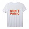 Lustiges 'Don't Panic' T-Shirt mit Space-Design – Motivierende Kleidung für Sci-Fi Fans und Freunde, Perfektes Geschenk für Geburtstage & Feiertage