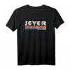 Retro Vintage 70er 80er Jahre Style Jever Deutschland T-Shirt – Hipster Design mit Farbstreifen und Used-Look