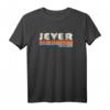 Retro Vintage 70er 80er Jahre Style Jever Deutschland T-Shirt – Hipster Design mit Farbstreifen und Used-Look