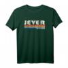 Retro Vintage 70er 80er Jahre Style Jever Deutschland T-Shirt – Hipster Design mit Farbstreifen und Used-Look