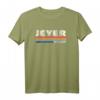 Retro Vintage 70er 80er Jahre Style Jever Deutschland T-Shirt – Hipster Design mit Farbstreifen und Used-Look