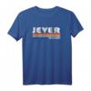 Retro Vintage 70er 80er Jahre Style Jever Deutschland T-Shirt – Hipster Design mit Farbstreifen und Used-Look