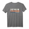 Retro Vintage 70er 80er Jahre Style Jever Deutschland T-Shirt – Hipster Design mit Farbstreifen und Used-Look