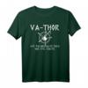 Vathor Papa Vatertagsgeschenk - Lustiges Wikinger T-Shirt für starke Väter, perfekt für Vatertag und Weihnachten