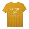 Vathor Papa Vatertagsgeschenk - Lustiges Wikinger T-Shirt für starke Väter, perfekt für Vatertag und Weihnachten