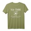 Vathor Papa Vatertagsgeschenk - Lustiges Wikinger T-Shirt für starke Väter, perfekt für Vatertag und Weihnachten