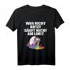 Einhorn Alkohol Wer nicht kotzt säuft nicht am Limit T-Shirt – Lustiges Feier-Outfit für Festivals, Junggesellenabschiede & Mallorca-Urlaub