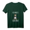 Damen Lustiges Pinguin T-Shirt mit Spruch 'Ich Muss Gar Nix' – Witziges V-Ausschnitt Shirt als Geschenkidee für Freunde und Kollegen