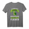 Humorvolles Damen T-Shirt: Ich Werde Nicht Aufgeben Aber Die Ganze Zeit Fluchen - Perfekt für Marathon, Halbmarathon & Triathlon Läufer