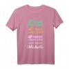 Stein Schere Papier Nichts schlägt Michelle Mädchen T-Shirt – Personalisiertes Geschenk für Tochter, Nichte, Schwester zu Weihnachten & Geburtstag
