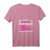 Damen HapDeer T-Shirt - Man muss auch Bier trinken, pink V-Ausschnitt, lustiges Party-Outfit für Bierliebhaberinnen