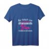 Damen HapDeer T-Shirt - Man muss auch Bier trinken, pink V-Ausschnitt, lustiges Party-Outfit für Bierliebhaberinnen