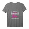 Damen HapDeer T-Shirt - Man muss auch Bier trinken, pink V-Ausschnitt, lustiges Party-Outfit für Bierliebhaberinnen