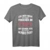 Lustiges Hundemama T-Shirt für Frauen - Setzen Sie nicht mit meiner Frau zu Hundebesitzer, perfekt für Hundeliebhaberinnen, Hundemamas und Hundefrauen