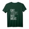 Eat Pussy Not Animals - Lustiges veganes Sex-Spruch T-Shirt für Umwelt- und Tierliebhaber, Geschenkidee für Veganer und Humorliebhaber