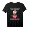 Lustiges Kaffee T-Shirt mit Eule - Witziges Tiermotiv für Kaffeeliebhaber und Eulenfans