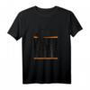 Lass uns Fremde bleiben - Schwarzer Humor Ironie T-Shirt für Misanthropen, Menschenhasser & Ironiefans