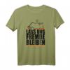 Lass uns Fremde bleiben - Schwarzer Humor Ironie T-Shirt für Misanthropen, Menschenhasser & Ironiefans