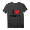 I Love Vodka T-Shirt - Lustiges Geschenk für Wodka-Liebhaber & Partyfans