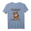 Lustiges Kaffee T-Shirt mit Eule - Witziger Spruch für Kaffeeliebhaber & Müde Menschen