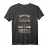 Du Kannst Mich Nicht Erfrcken Ich Habe Drei 3 Tochter T-Shirt - Lustiges Retro Geschenk für Vater und Mutter zum Vatertag, Muttertag & zur Geburt von Zwillingsmädchen