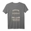 Du Kannst Mich Nicht Erfrcken Ich Habe Drei 3 Tochter T-Shirt - Lustiges Retro Geschenk für Vater und Mutter zum Vatertag, Muttertag & zur Geburt von Zwillingsmädchen