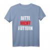 Bitte Nicht Füttern Essenliebhaber T-Shirt mit lustigem Spruch – Motivation für Diät, Sport & Abnehmen