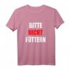 Bitte Nicht Füttern Essenliebhaber T-Shirt mit lustigem Spruch – Motivation für Diät, Sport & Abnehmen