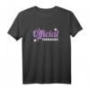 Offizielles Teenager Mädchen Geburtstag T-Shirt – Lustiges Geschenk für 10., 11., 12. & 13. Geburtstag, perfekt als Party- und Dekorationsgeschenk