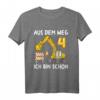 Kinder 4. Geburtstag Jungen Bagger T-Shirt – Lustiges Geburtstagsgeschenk für kleine Baumaschinen-Fans & Party-Deko