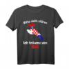 Kroatien Flagge T-Shirt - Bitte nicht stören, ich träume von Rab, ideales Urlaubs- und Fan-Geschenk für Kroatien-Liebhaber
