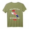 Kroatien Flagge T-Shirt - Bitte nicht stören, ich träume von Rab, ideales Urlaubs- und Fan-Geschenk für Kroatien-Liebhaber