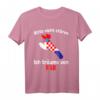 Kroatien Flagge T-Shirt - Bitte nicht stören, ich träume von Rab, ideales Urlaubs- und Fan-Geschenk für Kroatien-Liebhaber