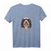 Tibet Terrier sind nicht stur, sondern meinungsstabil T-Shirt – Lustiges Hundemotiv für Hundebesitzer & Tibet Terrier Fans