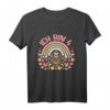 Kinder Ich Bin 4 Jahre Mädchen Geburtstag T-Shirt mit Regenbogen - Perfekt für den 4. Kindergeburtstag