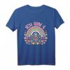 Kinder Ich Bin 4 Jahre Mädchen Geburtstag T-Shirt mit Regenbogen - Perfekt für den 4. Kindergeburtstag