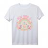 Kinder Ich Bin 4 Jahre Mädchen Geburtstag T-Shirt mit Regenbogen - Perfekt für den 4. Kindergeburtstag