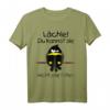 Lächle Du Kannst Sie Nicht Alle Töten T-Shirt - Humorvolles, cooles Geschenk für Freunde & Geburtstag