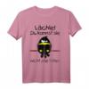 Lächle Du Kannst Sie Nicht Alle Töten T-Shirt - Humorvolles, cooles Geschenk für Freunde & Geburtstag