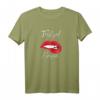 Freches Damen T-Shirt mit Sprüchen: Trübsal ist nicht das einzige, das ich blasen kann - originelles Geschenk für HapDeer & Jahrestag