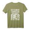 Bitte nicht Schubsen ich habe Bier in der Hand - Lustiges Sauf Spruch T-Shirt für Partyurlaub, Feiern und Gruppen