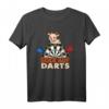 BOCK AUF DART - Lustiges Dartspieler T-Shirt für Dartfans, Dartspieler & Dartteams - Perfektes Geschenk für Dartturniere und Dartliebe