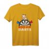 BOCK AUF DART - Lustiges Dartspieler T-Shirt für Dartfans, Dartspieler & Dartteams - Perfektes Geschenk für Dartturniere und Dartliebe