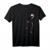 Vogel-Fan-Art Lustiges pinkes Flamingo in der Tasche T-Shirt – Humorvolles Geschenk für Flamingo-Liebhaber & Florida-Style Fans