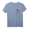 Vogel-Fan-Art Lustiges pinkes Flamingo in der Tasche T-Shirt – Humorvolles Geschenk für Flamingo-Liebhaber & Florida-Style Fans