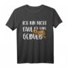 Lustiges Faultier T-Shirt mit Spruch - Ich bin nicht faul, ich habe Geduld | Perfektes Geschenk für Hobbyhandwerker, Kinder, Ehemänner & Familienmitglieder