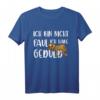 Lustiges Faultier T-Shirt mit Spruch - Ich bin nicht faul, ich habe Geduld | Perfektes Geschenk für Hobbyhandwerker, Kinder, Ehemänner & Familienmitglieder