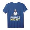 Büro Humor Sarkasmus Ich wars nicht T-Shirt - Lustiges Spruchshirt für Kollegen, Morgenmuffel & Freunde mit Sinn für Ironie